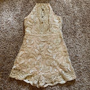 Gold Romper